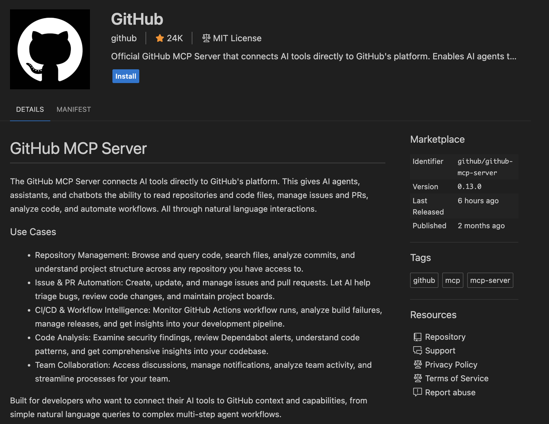 Github MCP Server
